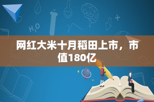 网红大米十月稻田上市，市值180亿