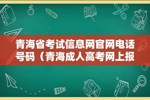 青海省考试信息网官网电话号码（青海成人高考网上报名通告） 