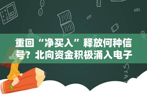 重回“净买入”释放何种信号？北向资金积极涌入电子赛道