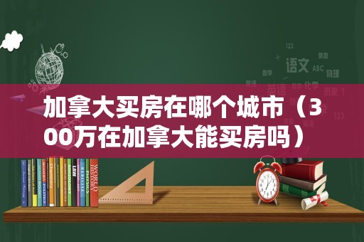 加拿大买房在哪个城市（300万在加拿大能买房吗） 