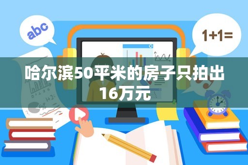 哈尔滨50平米的房子只拍出16万元