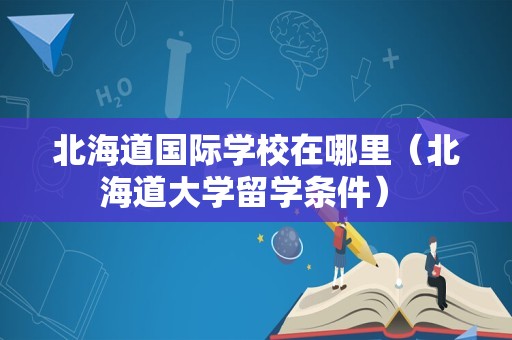 北海道国际学校在哪里（北海道大学留学条件） 