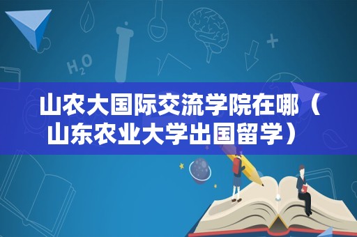 山农大国际交流学院在哪（山东农业大学出国留学） 