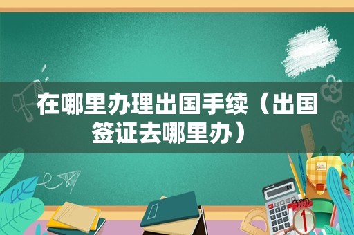 在哪里办理出国手续（出国签证去哪里办） 